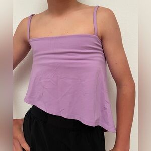 Purple Susana Monaco asymmetrical tank